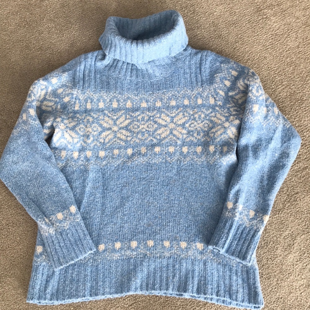 L.L. Bean Nordic turtleneck sweater